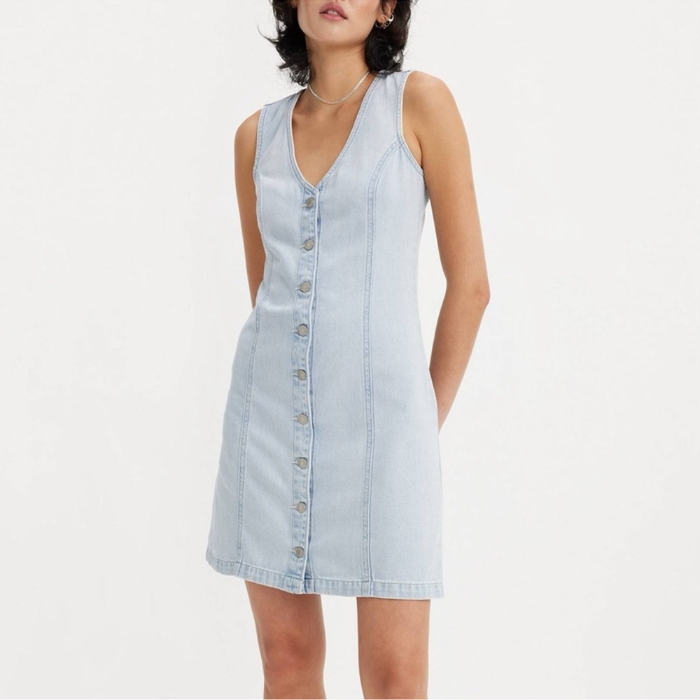 Levi's Light Blue Denim Dress